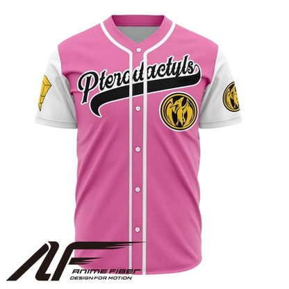 Pterodactyls Baseball Jersey | Power Rangers Jersey