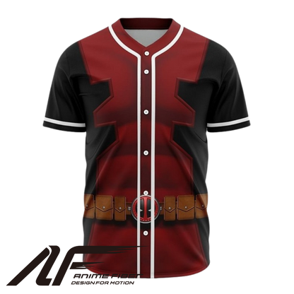 Deadpool V2 Baseball Jersey | Marvel Jersey