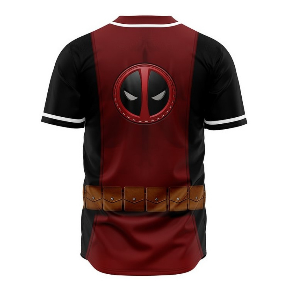 Deadpool V2 Baseball Jersey | Marvel Jersey