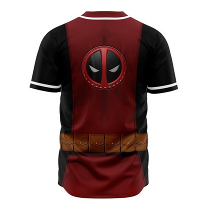 Deadpool V2 Baseball Jersey | Marvel Jersey