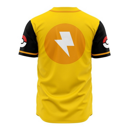 Thundershocks Baseball Jersey | Pokémon Anime Jersey