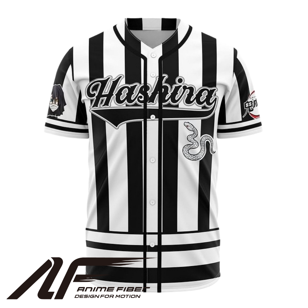 Hashira V4 Baseball Jersey | Demon Slayer Anime Jersey
