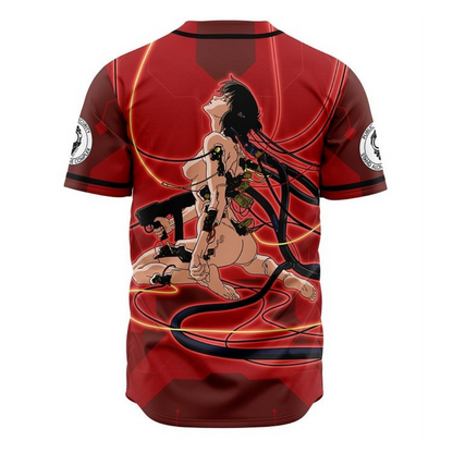Ghost in the Shell Baseball Jersey | Ghost in the Shell Anime Jersey