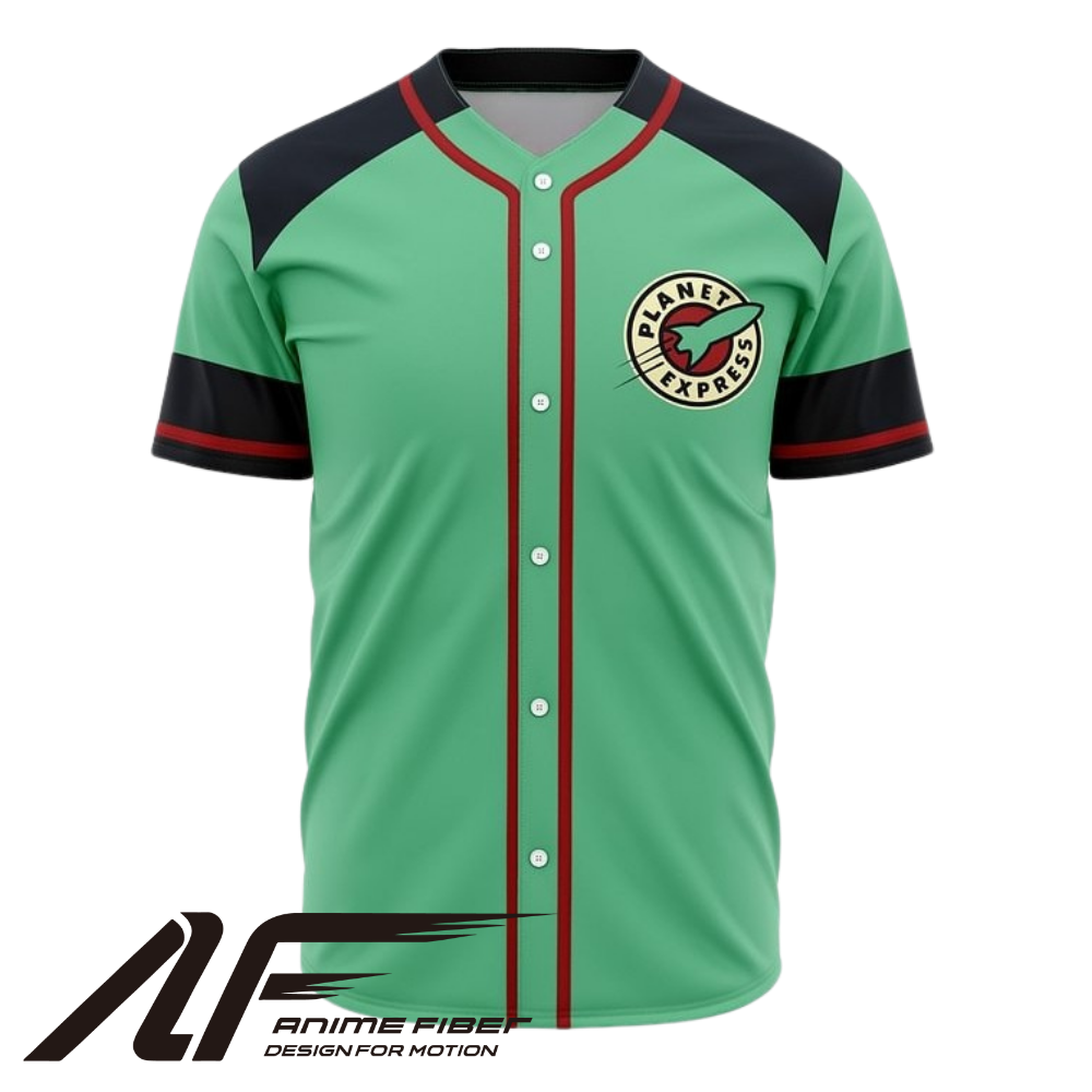 Planet Express Baseball Jersey | Futurama Anime Jersey