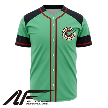 Planet Express Baseball Jersey | Futurama Anime Jersey