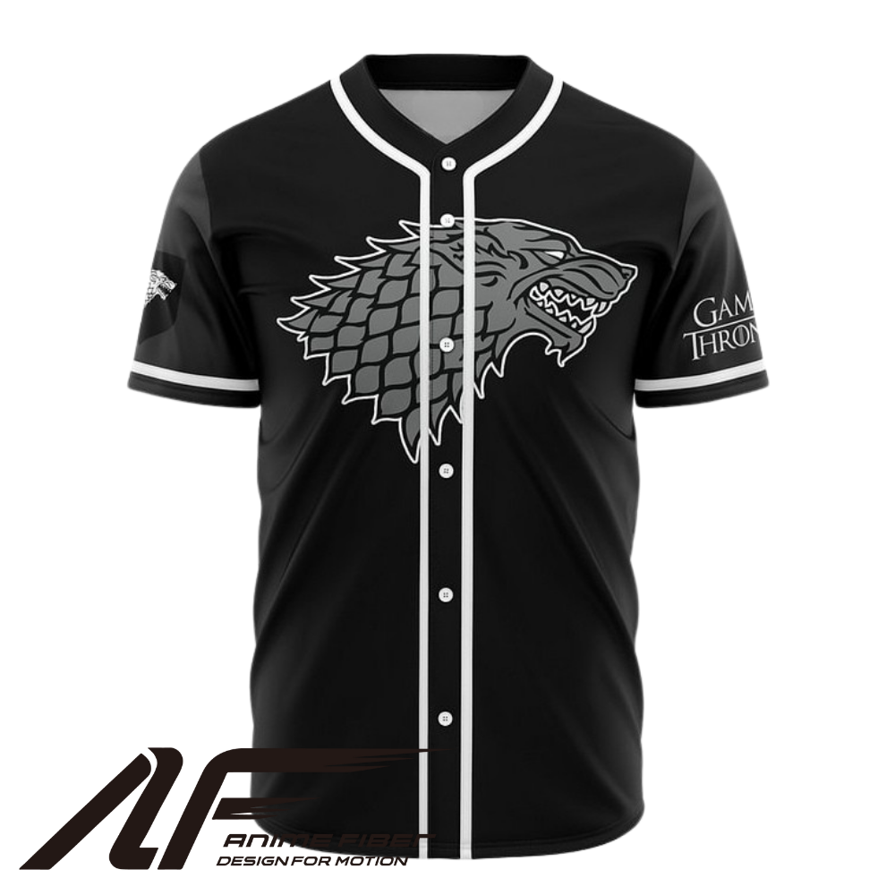 House Stark Baseball Jersey | Game of Thrones Jersey