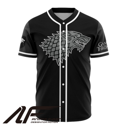 House Stark Baseball Jersey | Game of Thrones Jersey