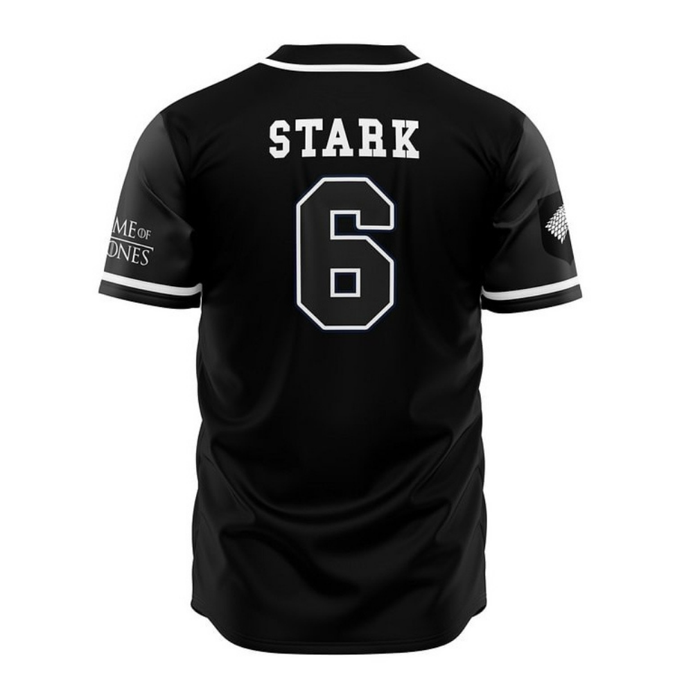 House Stark Baseball Jersey | Game of Thrones Jersey