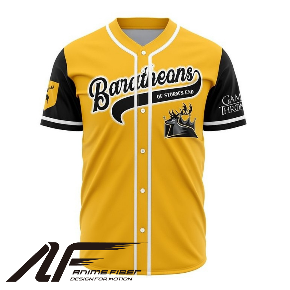 House Baratheon Baseball Jersey | Game of Thrones Jersey