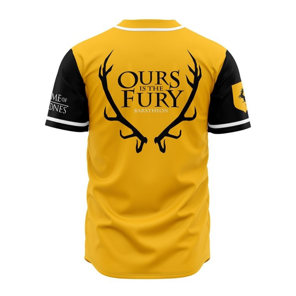 House Baratheon Baseball Jersey | Game of Thrones Jersey