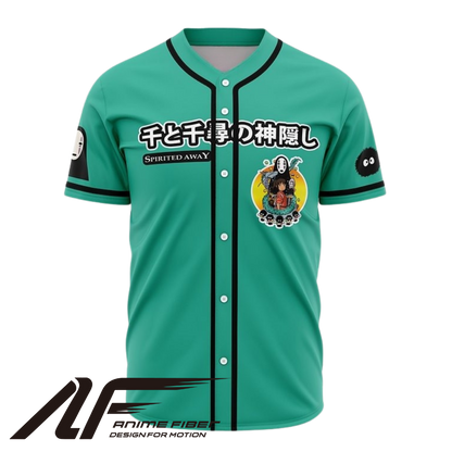 Spirited Away Baseball Jersey | Studio Ghibli Anime Jersey