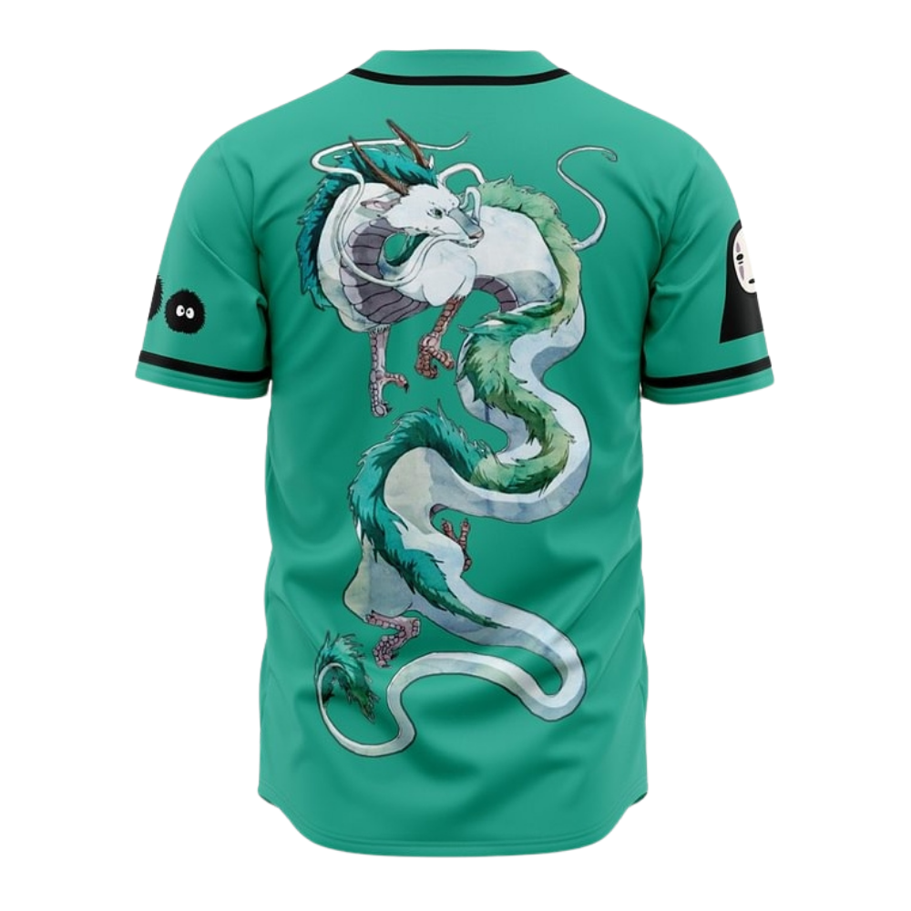 Spirited Away Baseball Jersey | Studio Ghibli Anime Jersey