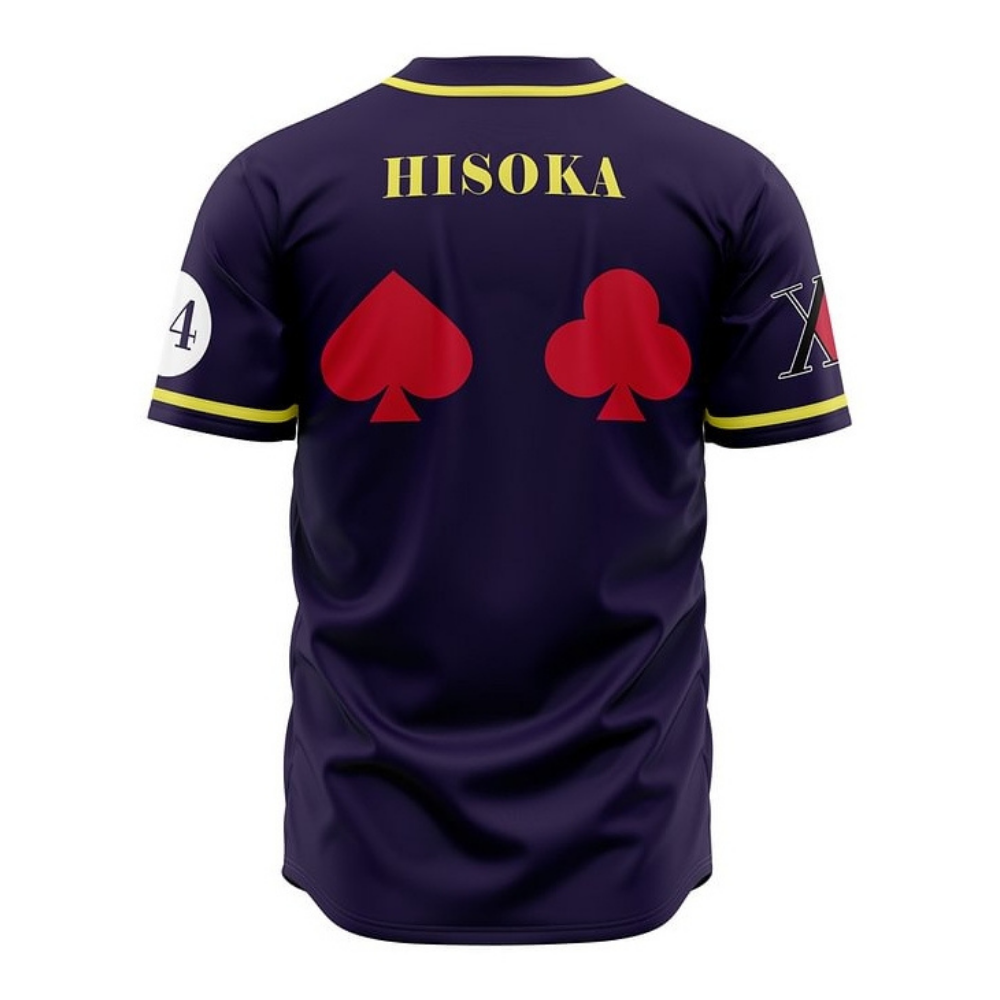 Hisoka V2 Baseball Jersey | Hunter x Hunter Anime Jersey
