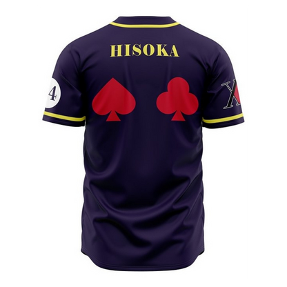Hisoka V2 Baseball Jersey | Hunter x Hunter Anime Jersey
