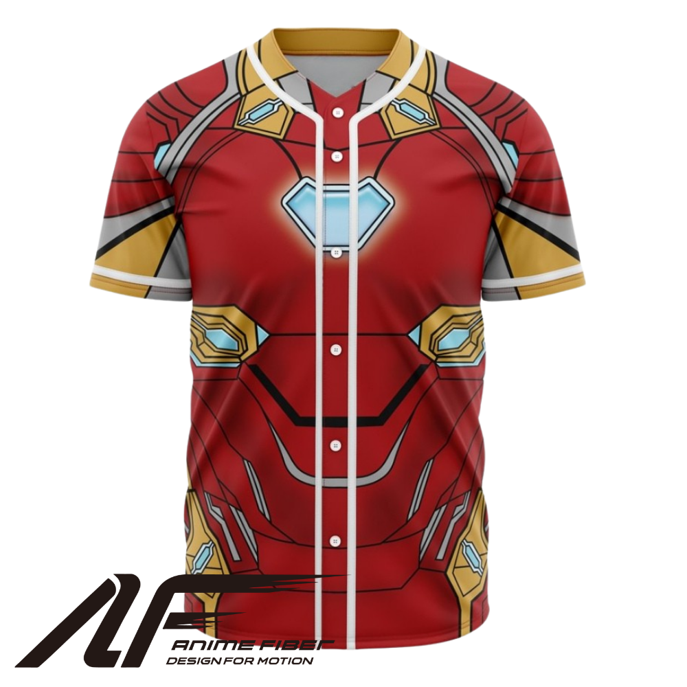 Iron Man V2 Baseball Jersey | Marvel Jersey