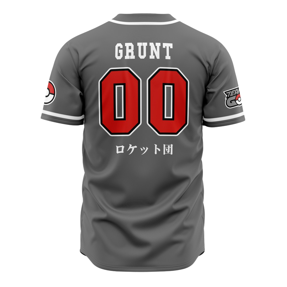 Team Rocket Baseball Jersey V2 | Pokémon Anime Jersey