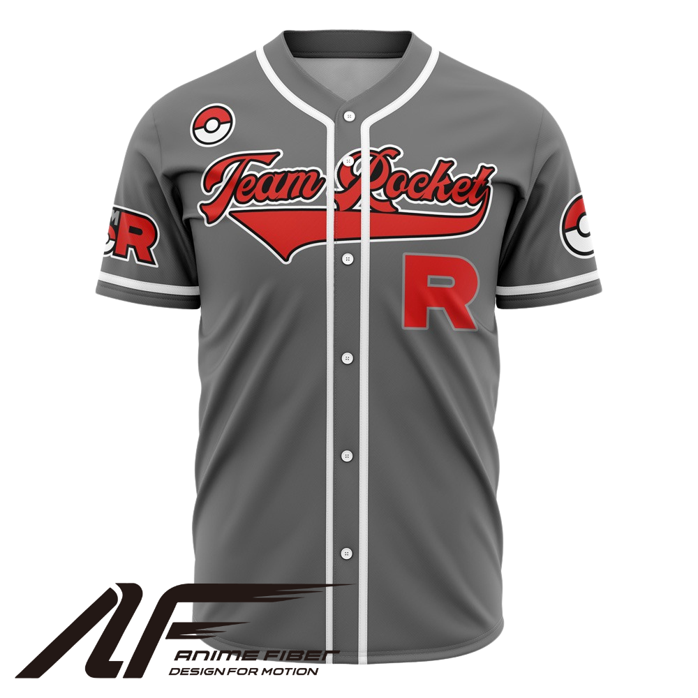 Team Rocket Baseball Jersey V2 | Pokémon Anime Jersey