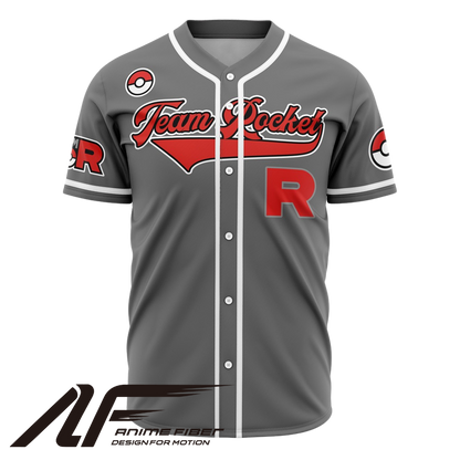 Team Rocket Baseball Jersey V2 | Pokémon Anime Jersey