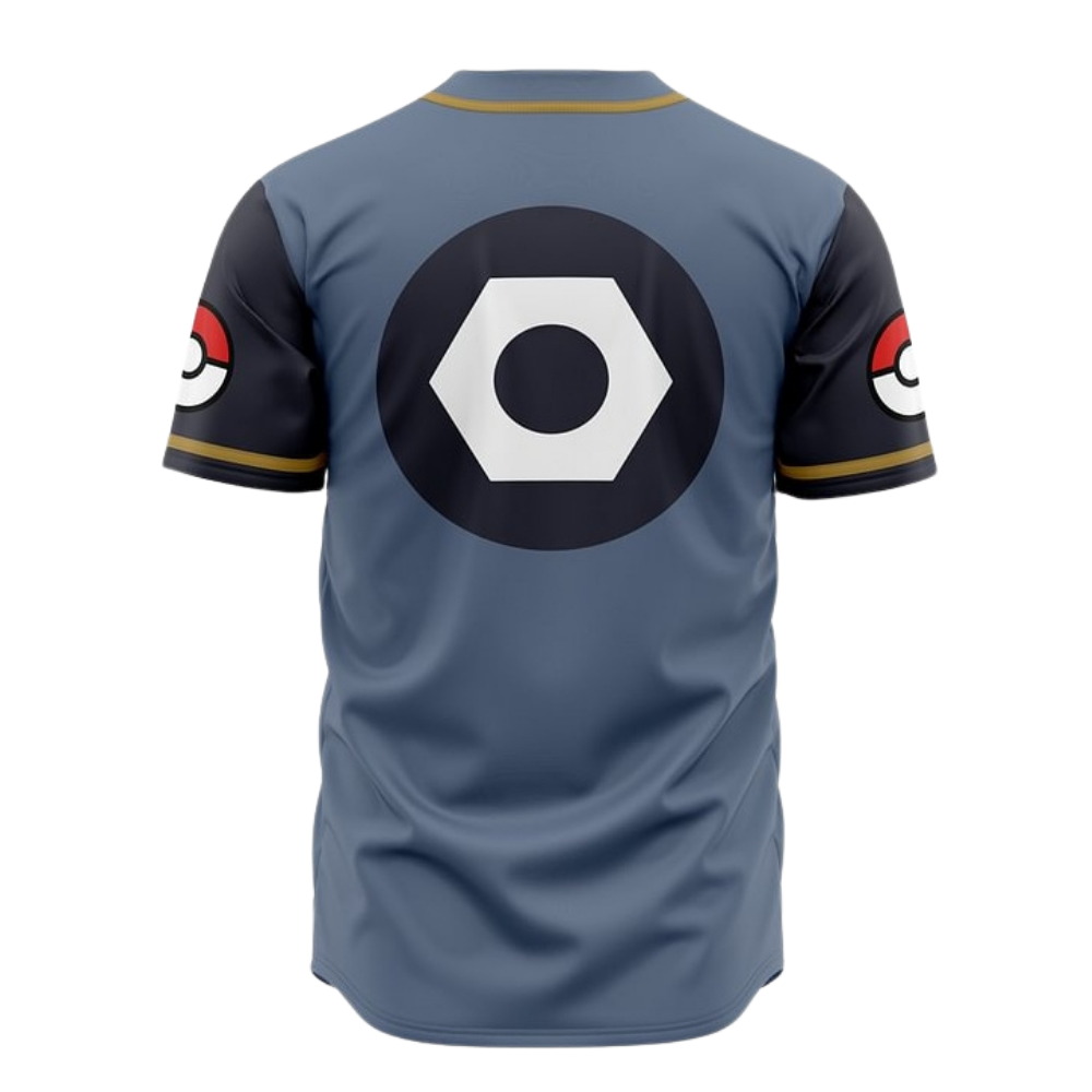 Iron Heads Baseball Jersey | Pokémon Anime Jersey
