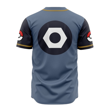 Iron Heads Baseball Jersey | Pokémon Anime Jersey