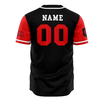 Targaryen Baseball Jersey | Game of Thrones Jersey