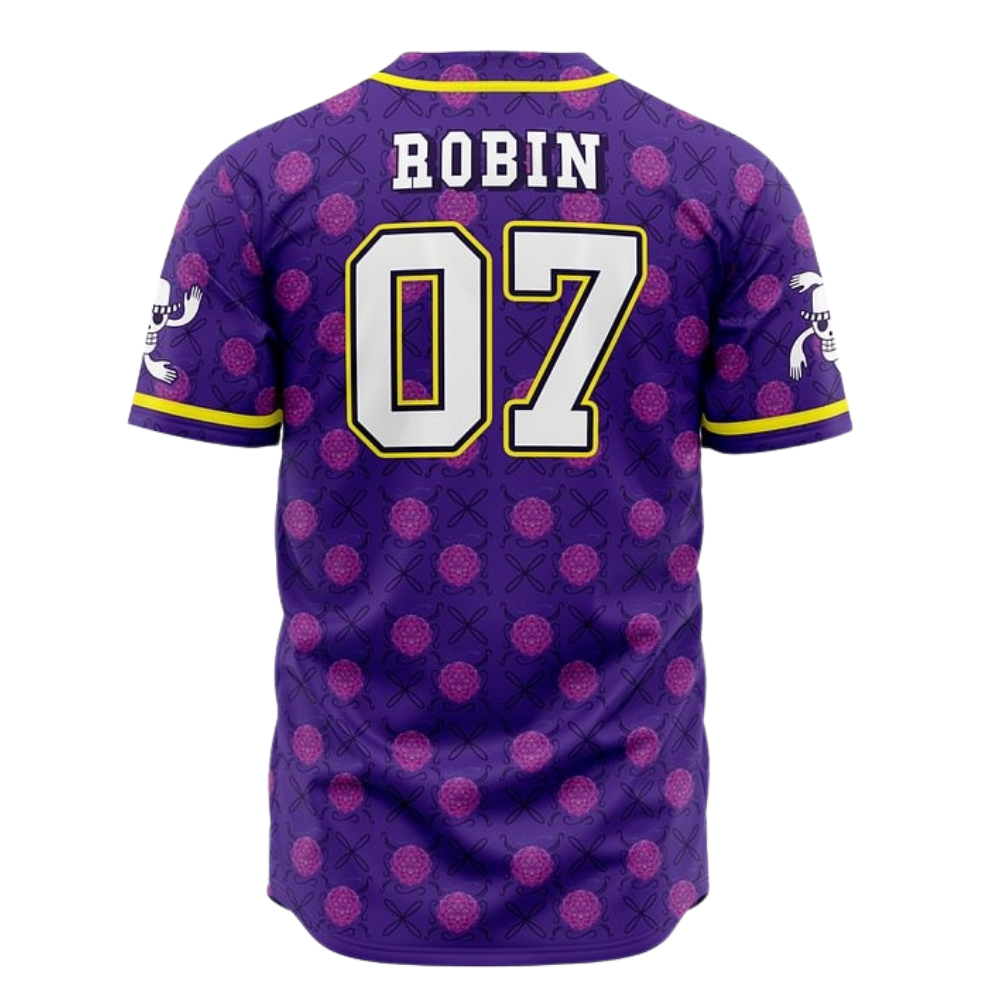 Brook Baseball Jersey | One Piece Anime Jersey
