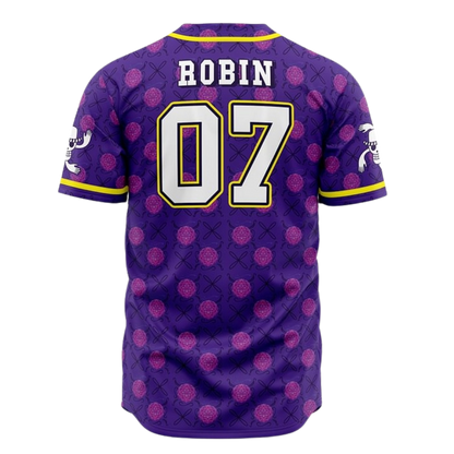 Brook Baseball Jersey | One Piece Anime Jersey
