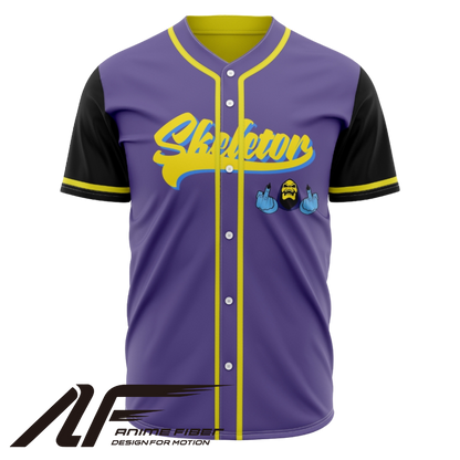 Skeletor V2 Baseball Jersey | Masters of the Universe Jersey
