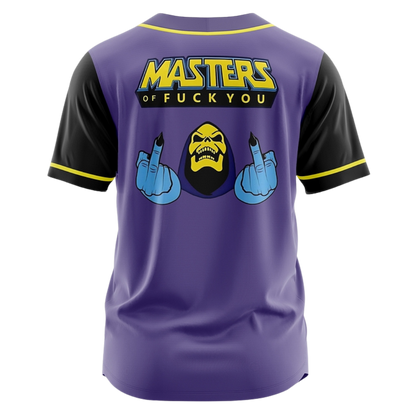 Skeletor V2 Baseball Jersey | Masters of the Universe Jersey