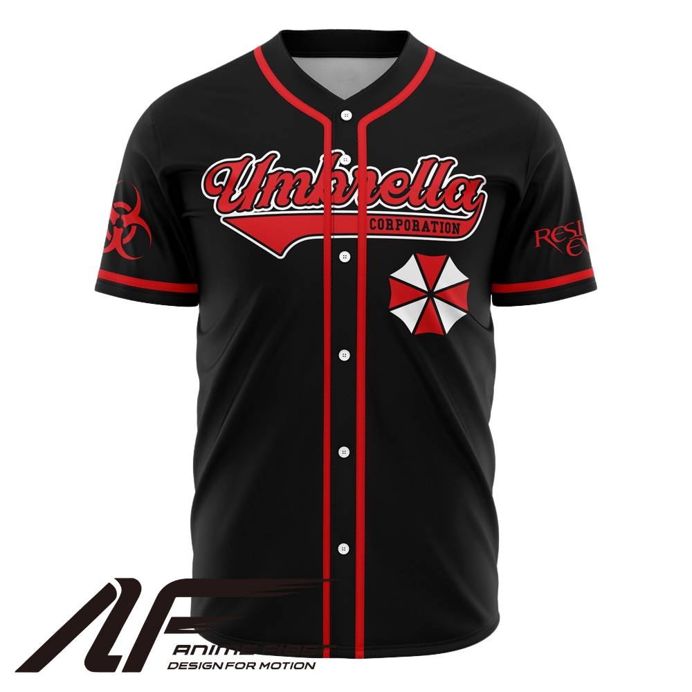 Umbrella Corporation Baseball Jersey | Resident Evil Jersey