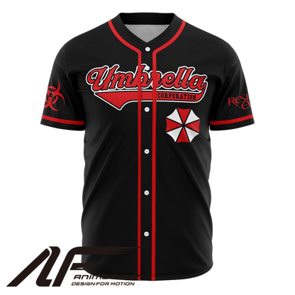 Umbrella Corporation Baseball Jersey | Resident Evil Jersey