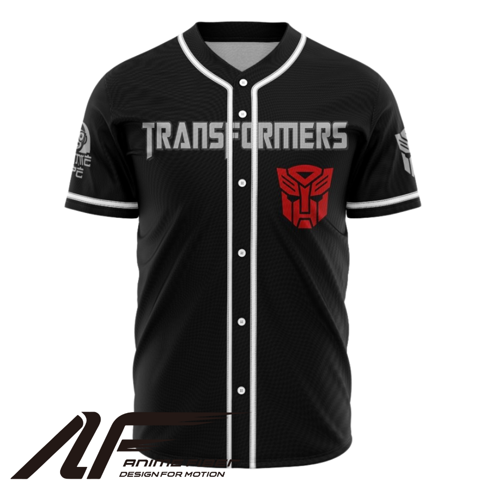 Autobot Baseball Jersey | Transformers Anime Jersey