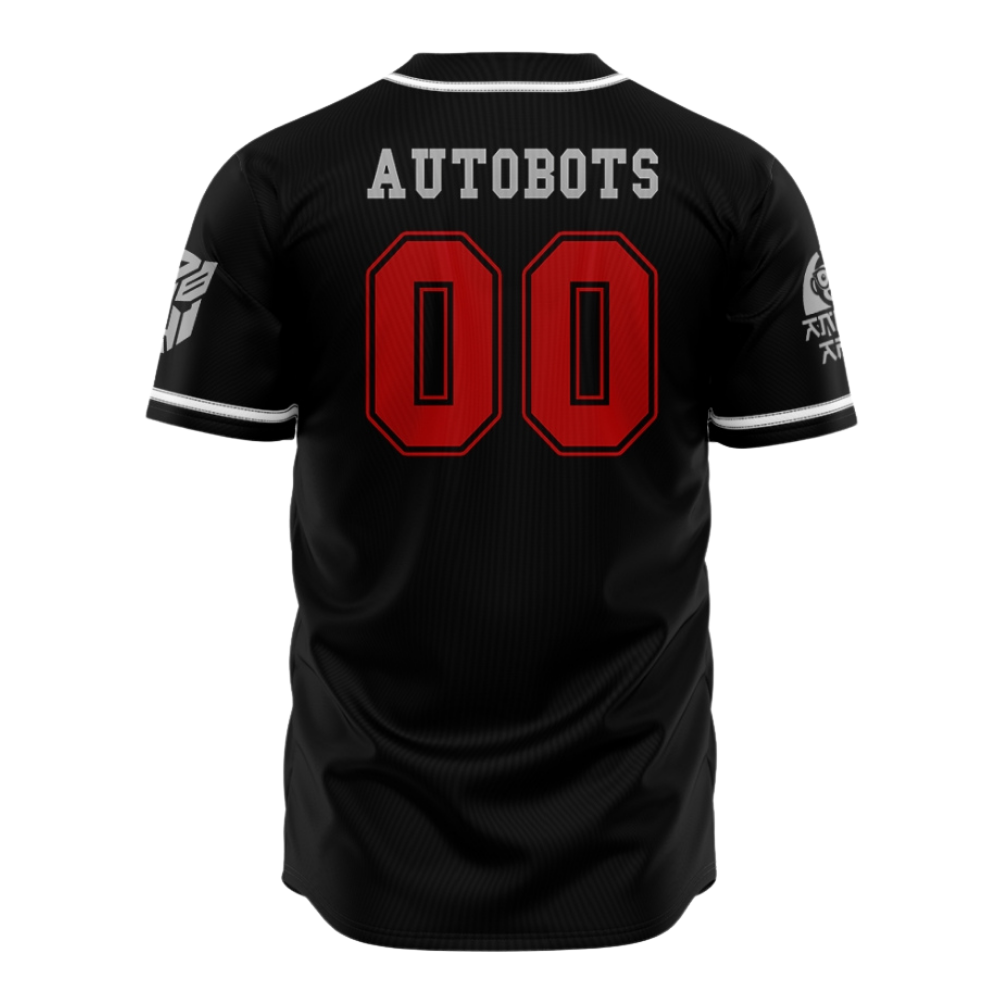 Autobot Baseball Jersey | Transformers Anime Jersey