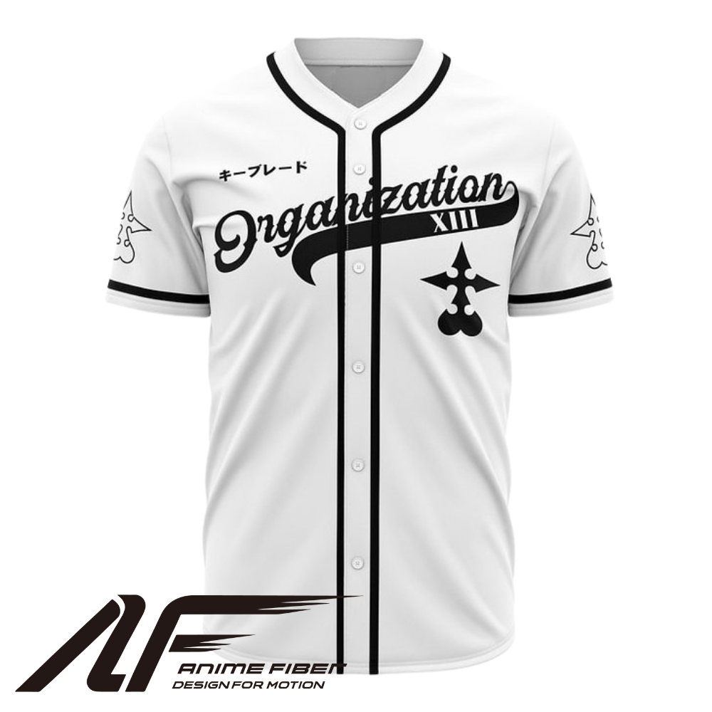 Organization XIII Baseball Jersey | Kingdom Hearts Jersey