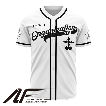 Organization XIII Baseball Jersey | Kingdom Hearts Jersey