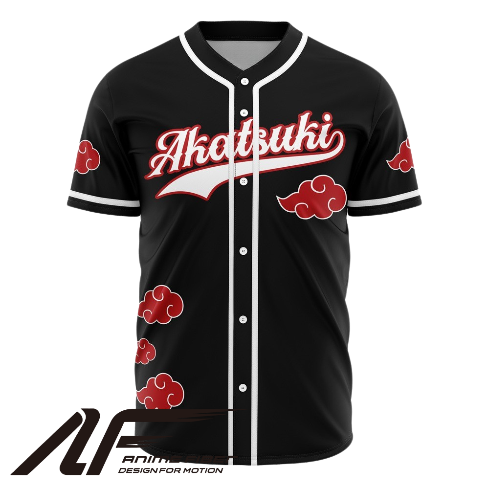 Akatsuki Baseball Jersey | Naruto Anime Jersey