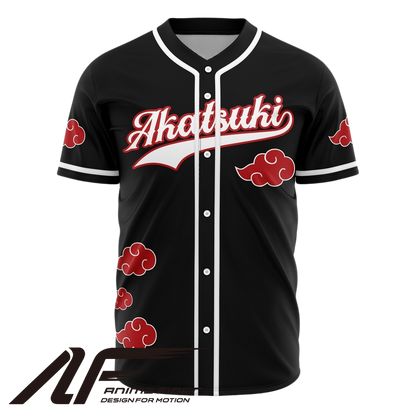 Akatsuki Baseball Jersey | Naruto Anime Jersey
