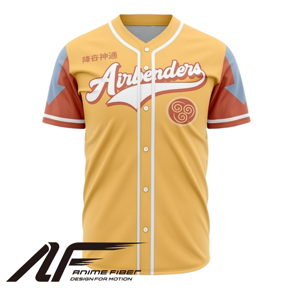 Airbender Baseball Jersey | Avatar Jersey