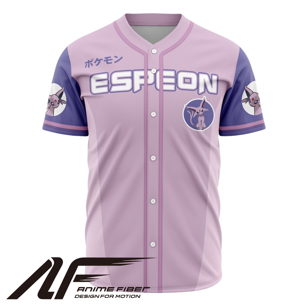 Espeon Baseball Jersey | Pokémon Anime Jersey