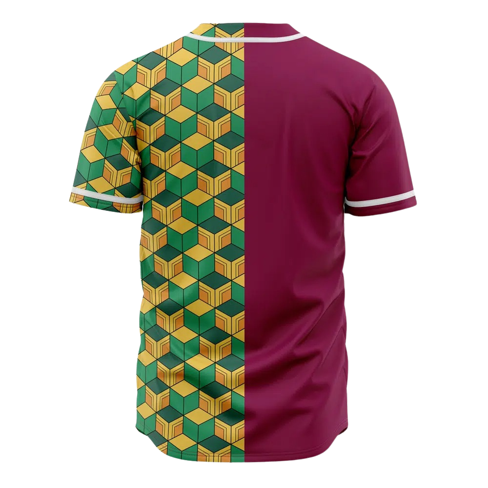 Rengoku Baseball Jersey | Demon Slayer Anime Jersey