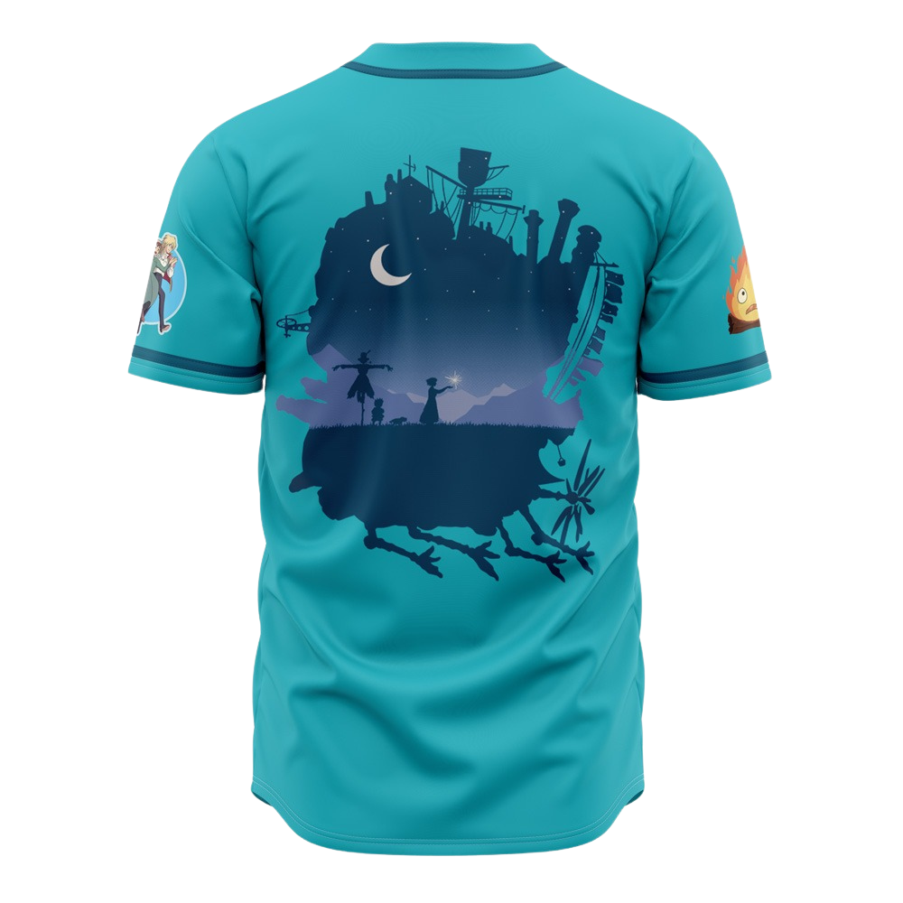 Howl’s Moving Castle Baseball Jersey | Studio Ghibli Anime Jersey