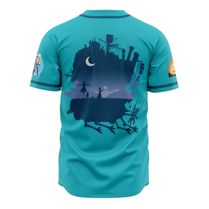Howl’s Moving Castle Baseball Jersey | Studio Ghibli Anime Jersey
