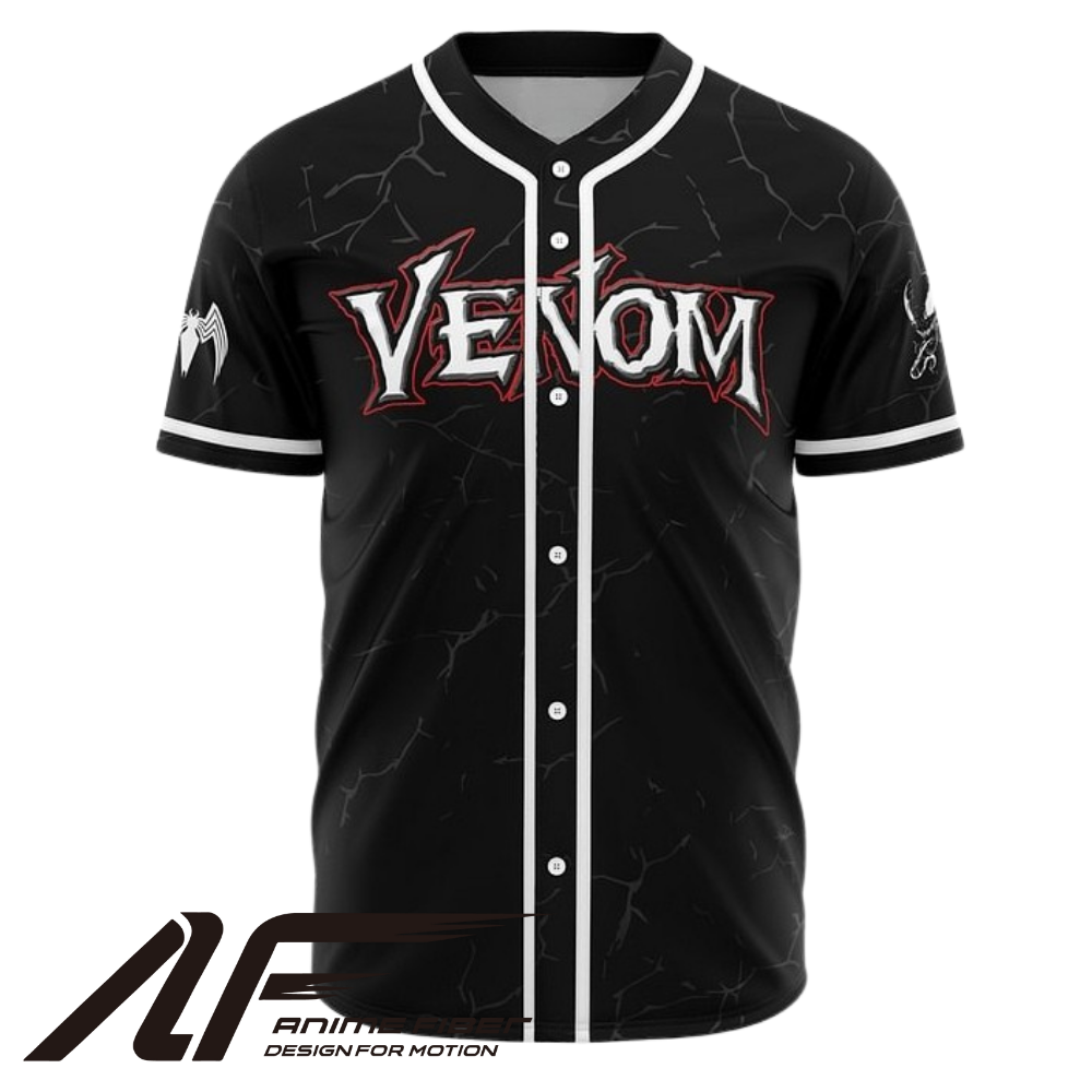 Venom Baseball Jersey | Marvel Jersey