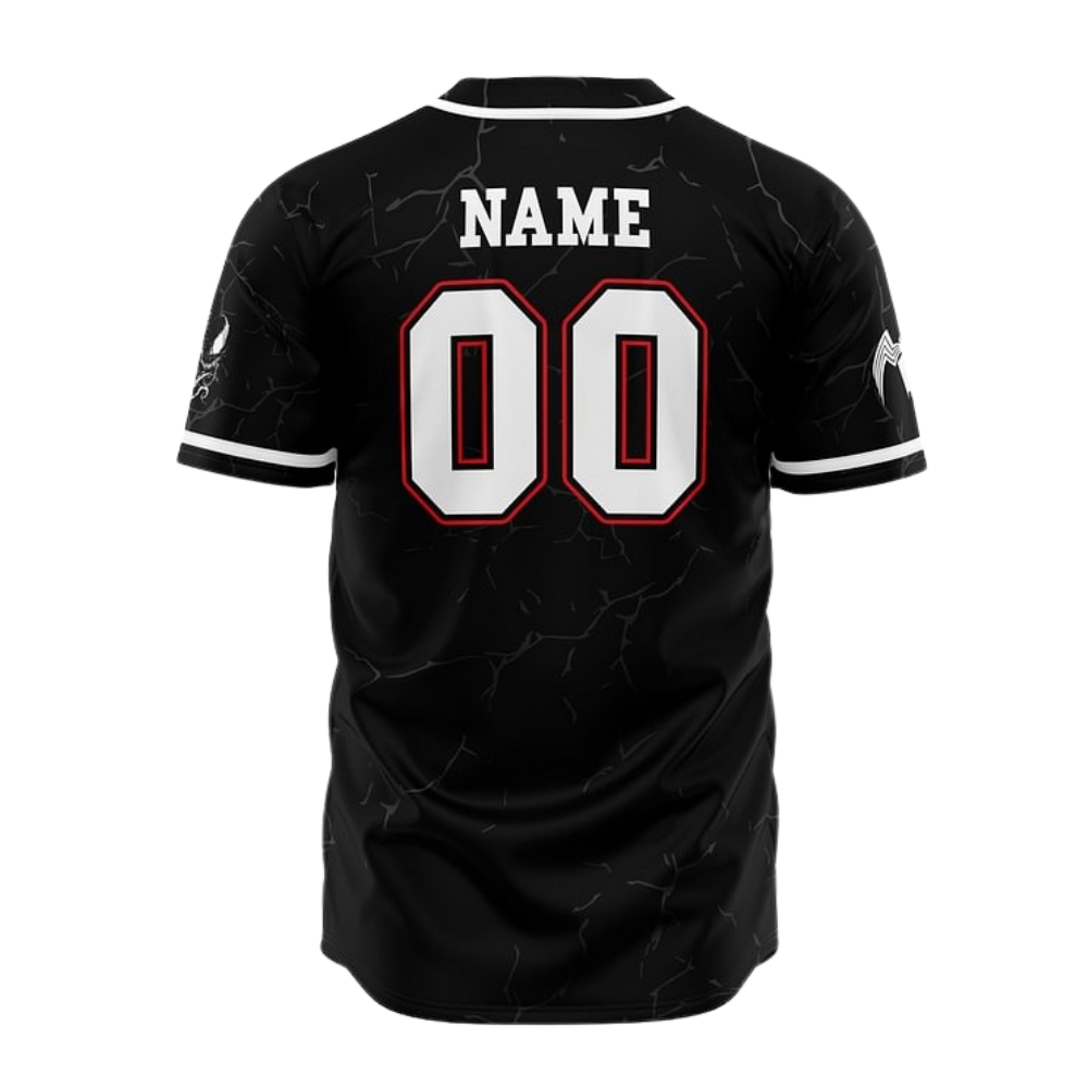 Venom Baseball Jersey | Marvel Jersey