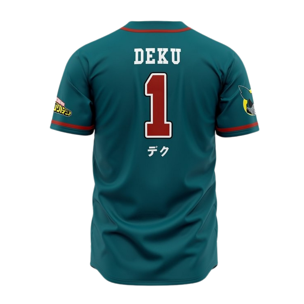 Hero Academy Baseball Jersey | My Hero Academia Anime Jersey