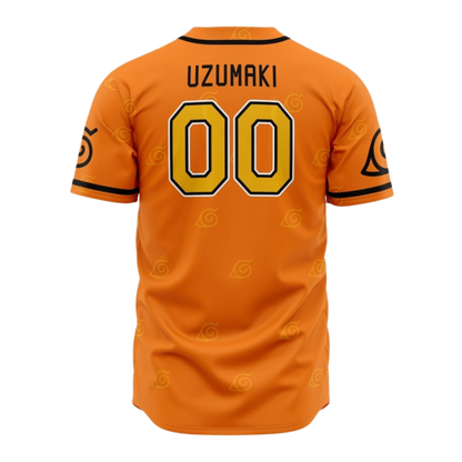 Naruto V2 Baseball Jersey | Naruto Anime Jersey