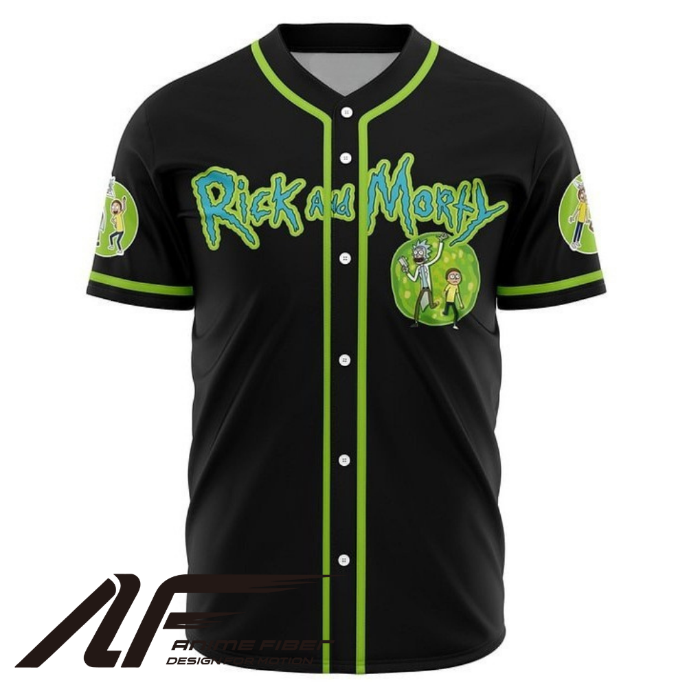 Rick and Morty Baseball Jersey | Multiverse Streetwear