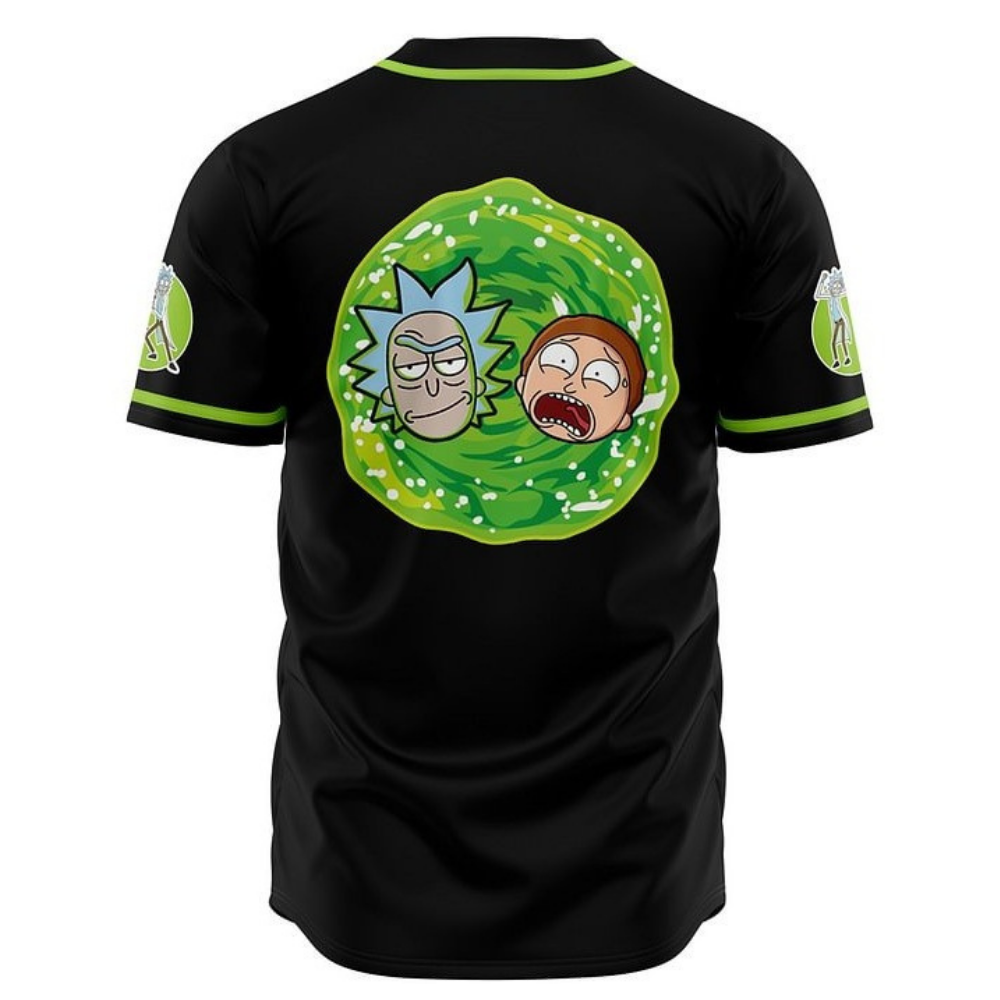 Rick and Morty Baseball Jersey | Multiverse Streetwear
