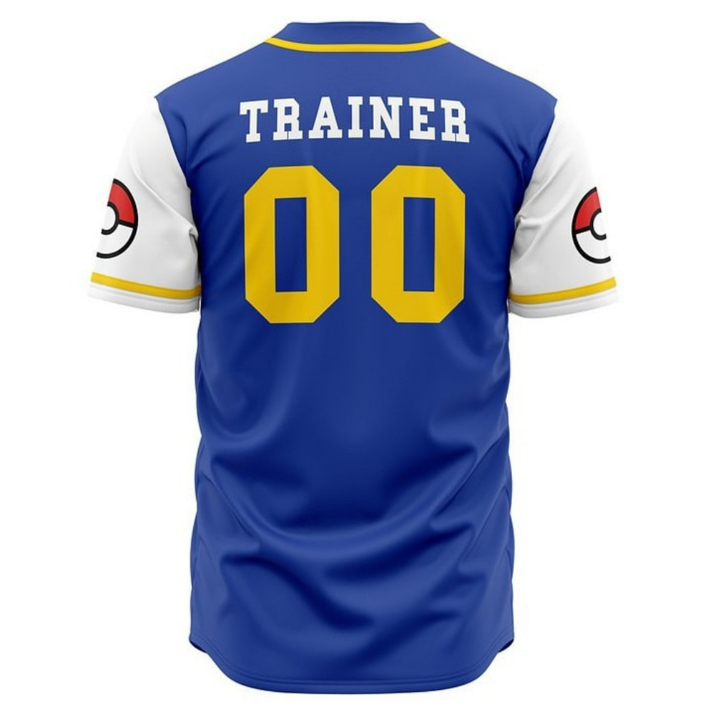 Kanto Anime Baseball Jersey | Pokémon Streetwear