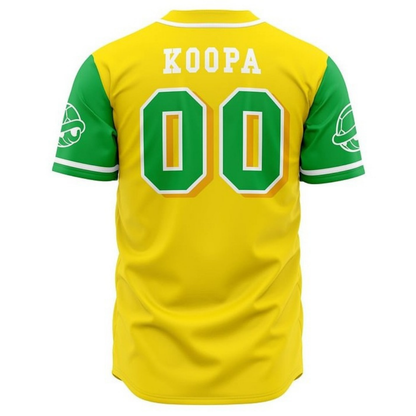 Koopa Troopas Baseball Jersey | Super Mario Streetwear
